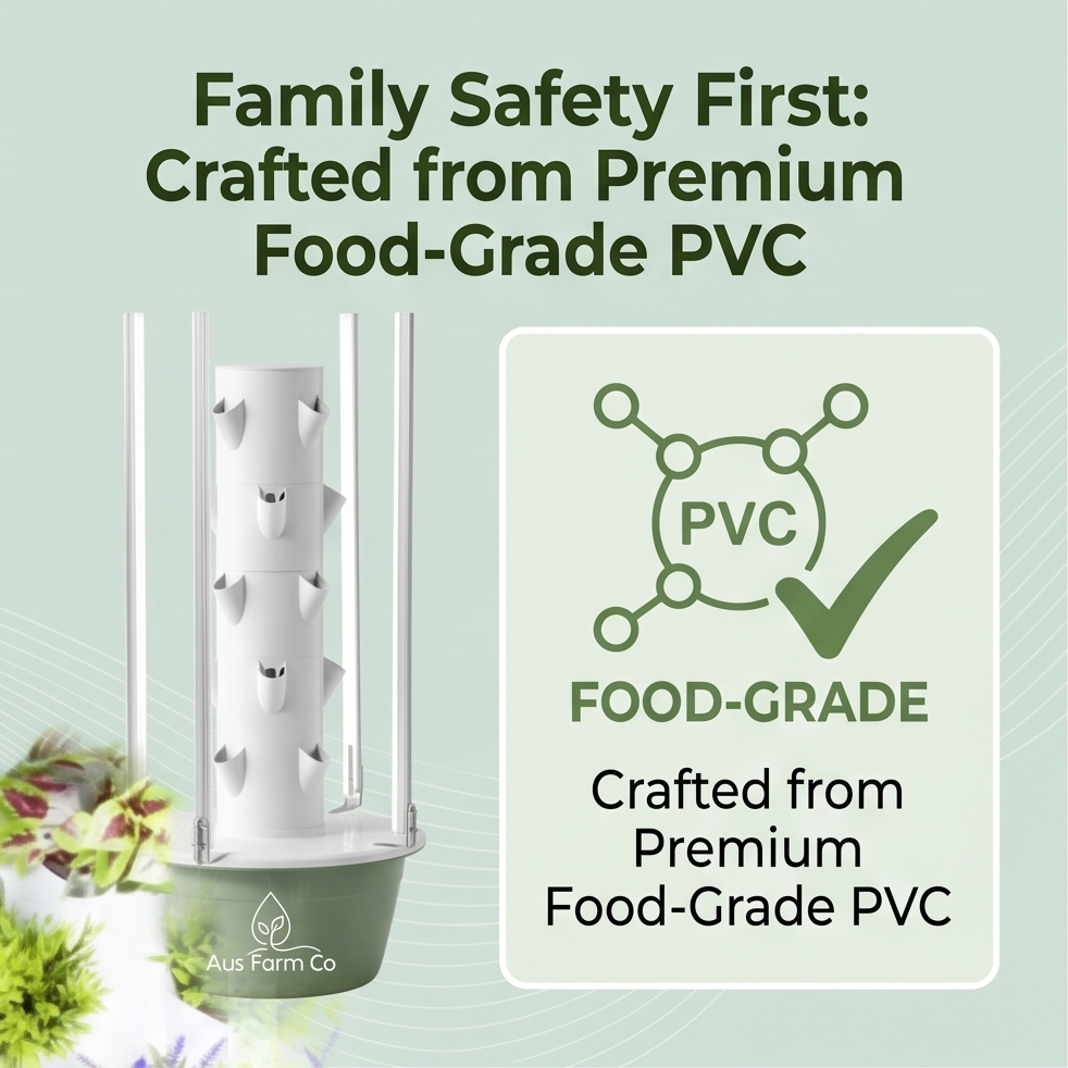 Aus Farm Co™ 7-Layer Hydroponic Garden Tower