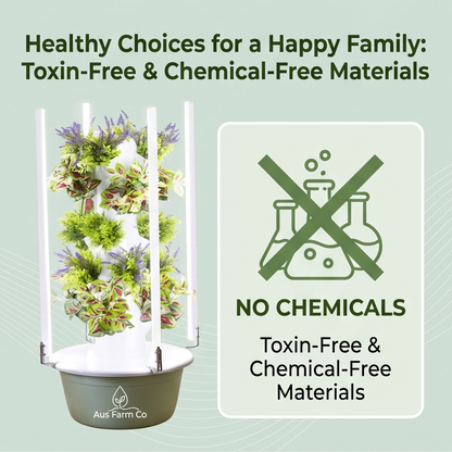 Aus Farm Co™ 7-Layer Hydroponic Garden Tower